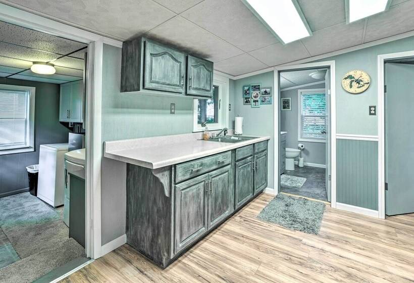 Riverfront Home W/ Dock ~ 6 Mi To Cheboygan!