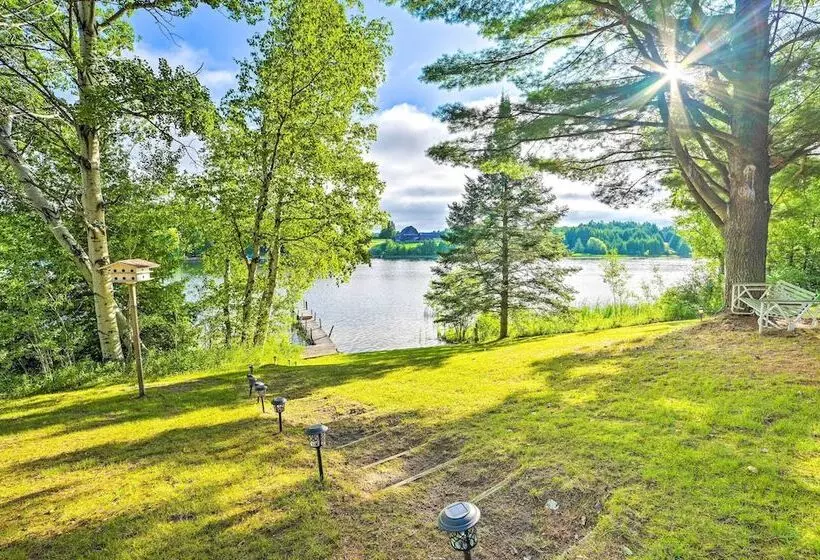 Riverfront Home W/ Dock ~ 6 Mi To Cheboygan!