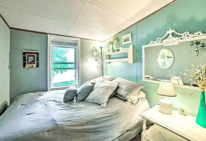 Riverfront Home W/ Dock ~ 6 Mi To Cheboygan!