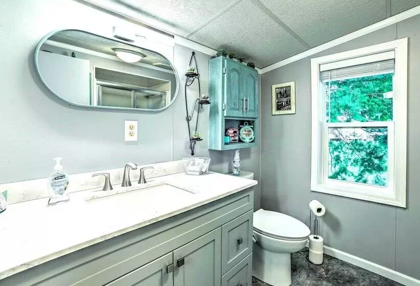 Riverfront Home W/ Dock ~ 6 Mi To Cheboygan!