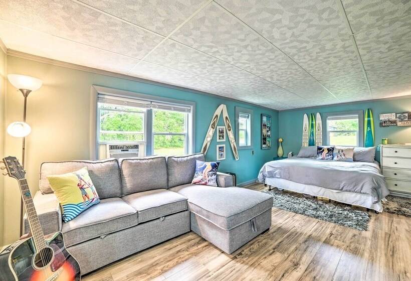 Riverfront Home W/ Dock ~ 6 Mi To Cheboygan!