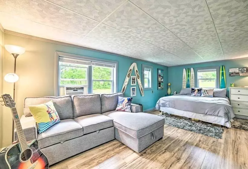 Riverfront Home W/ Dock ~ 6 Mi To Cheboygan!