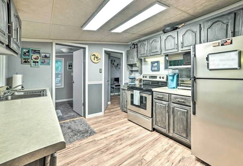 Riverfront Home W/ Dock ~ 6 Mi To Cheboygan!