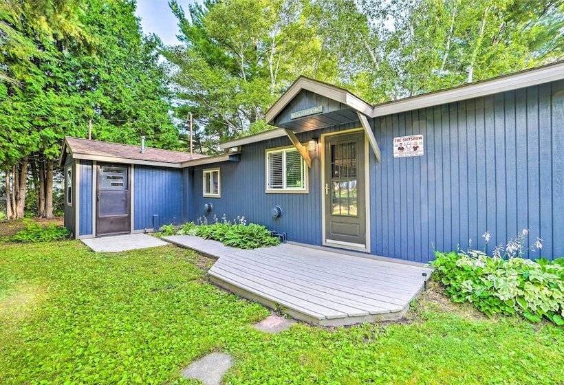 Riverfront Home W/ Dock ~ 6 Mi To Cheboygan!