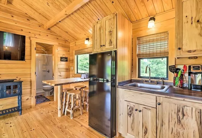 Grill & River Access: Tiny Cabin In Sparta!