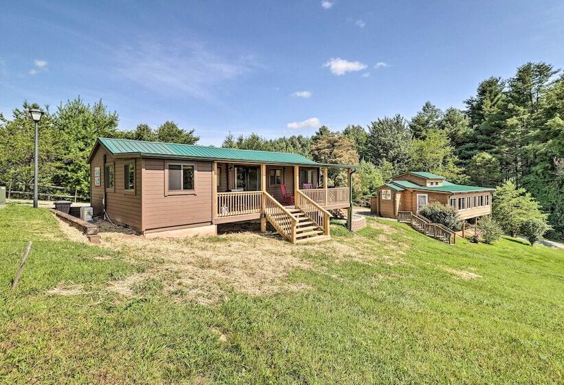 Grill & River Access: Tiny Cabin In Sparta!