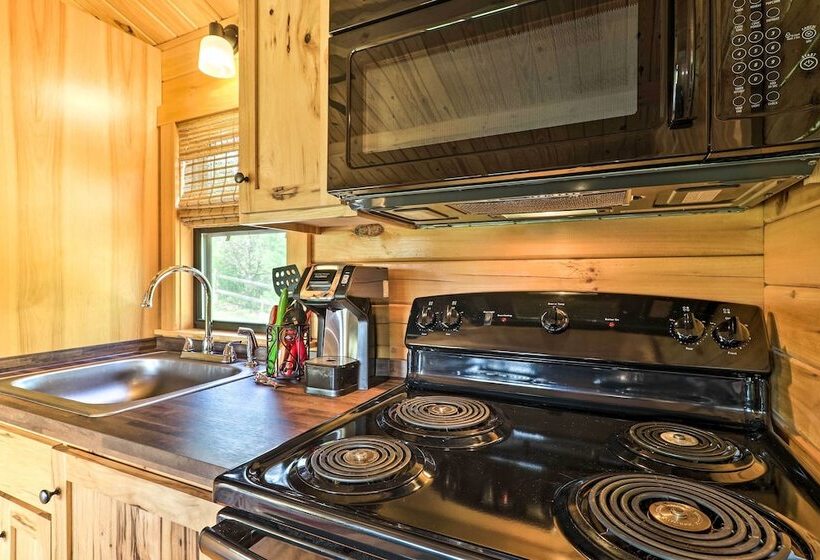 Grill & River Access: Tiny Cabin In Sparta!