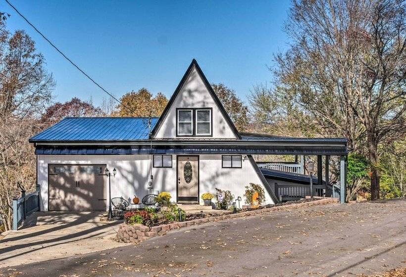 Stunning Aframe Retreat W/ Spacious Deck!