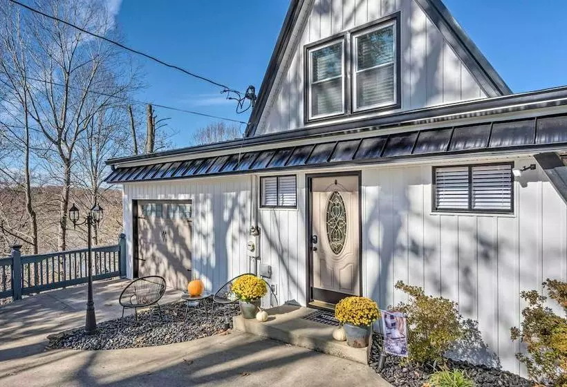 Stunning Aframe Retreat W/ Spacious Deck!