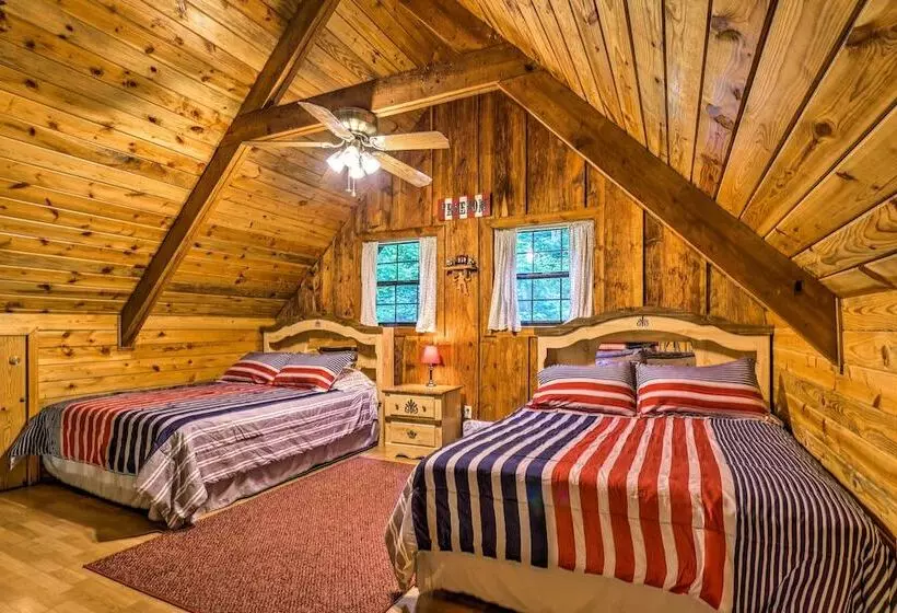 Tellico Plains Cabin   25 Acres, Backyard Creek!