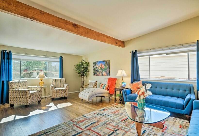 Updated Colorado Springs Home W/ Yard & Mtn Views