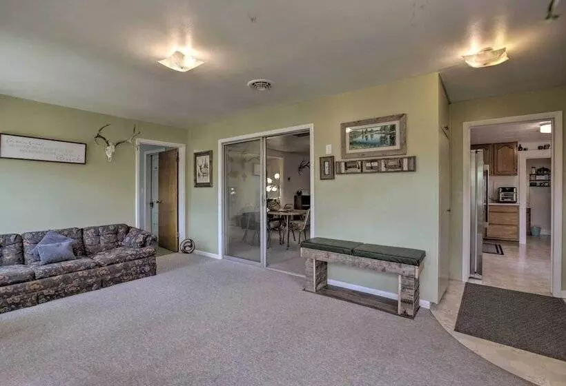 Walkable Ten Sleep House W/ Patio & Sunroom!