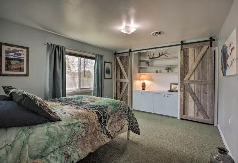 Walkable Ten Sleep House W/ Patio & Sunroom!