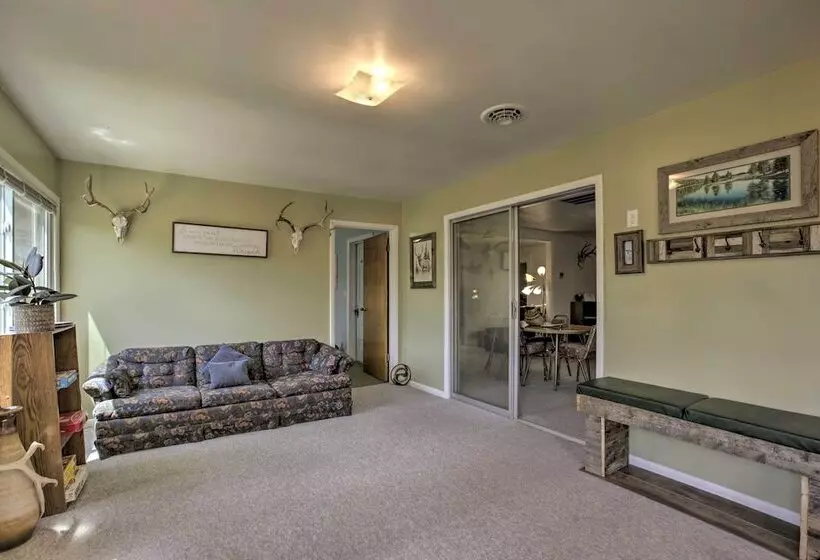 Walkable Ten Sleep House W/ Patio & Sunroom!