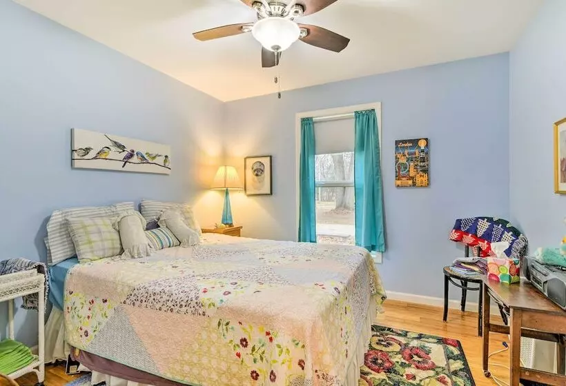 Waterfront Gladwin Home W/ Deck + Fire Pit!