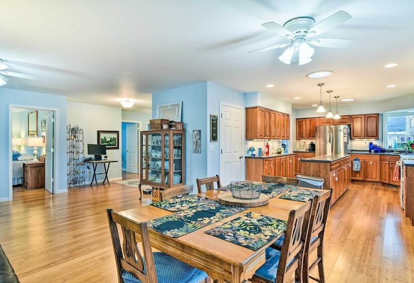 Waterfront Gladwin Home W/ Deck + Fire Pit!