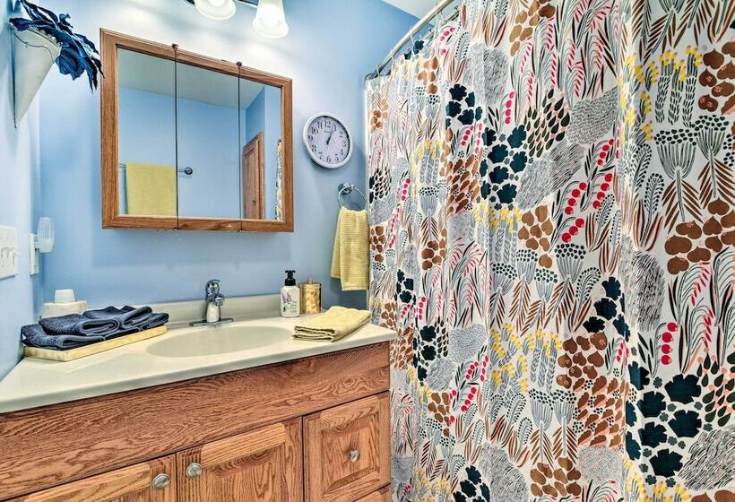 Waterfront Gladwin Home W/ Deck + Fire Pit!