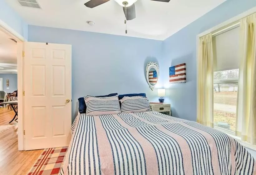 Waterfront Gladwin Home W/ Deck + Fire Pit!