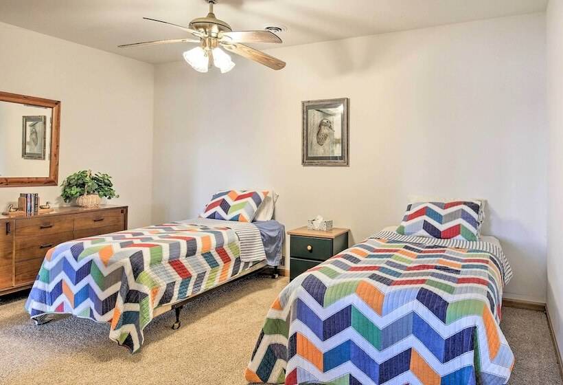 Waterfront Lake Tomahawk Cabin W/ Game Room!