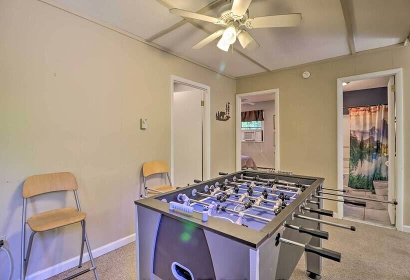 Walk To Lake Harmony: Cabin W/ Fire Pit & Decks!