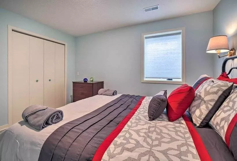 Family Home On Crystal Lake W/ Private Beach!