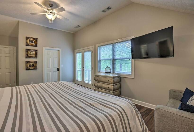 Lakefront Jacksons Gap Home W/ Deck, Dock & Views