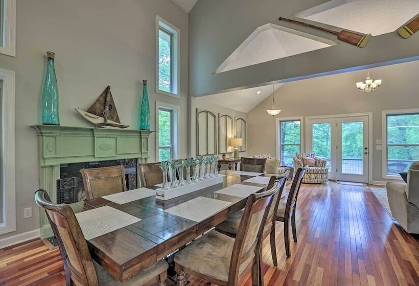 Lakefront Jacksons Gap Home W/ Deck, Dock & Views