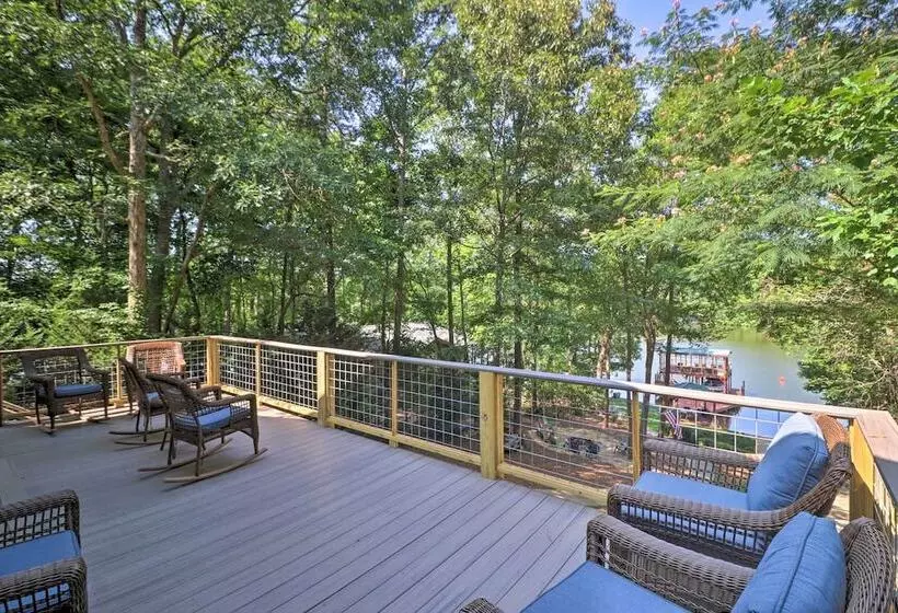 Lakefront Jacksons  Gap Home W/ Deck, Dock & Views