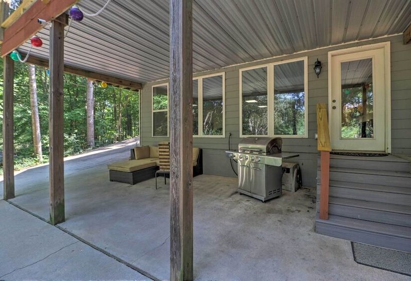 Lakefront Jacksons Gap Home W/ Deck, Dock & Views