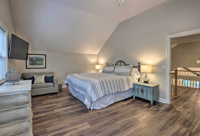 Lakefront Jacksons Gap Home W/ Deck, Dock & Views