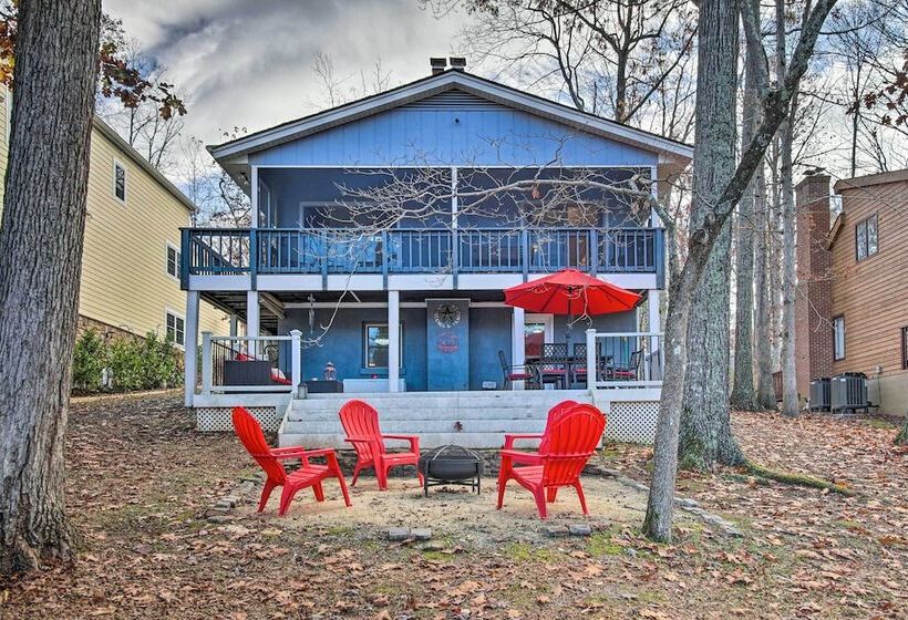 Sauna & Game Room: Lake House In Locust Grove!