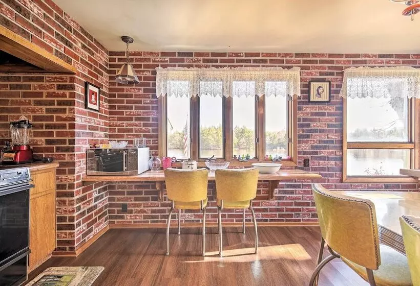 Retro Rhinelander Lake Retreat W/ Fire Pit!