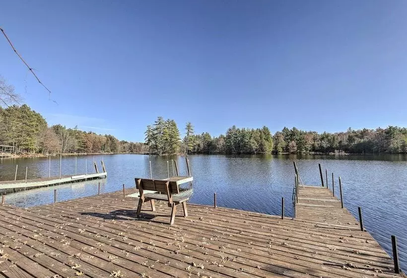 Retro Rhinelander Lake Retreat W/ Fire Pit!