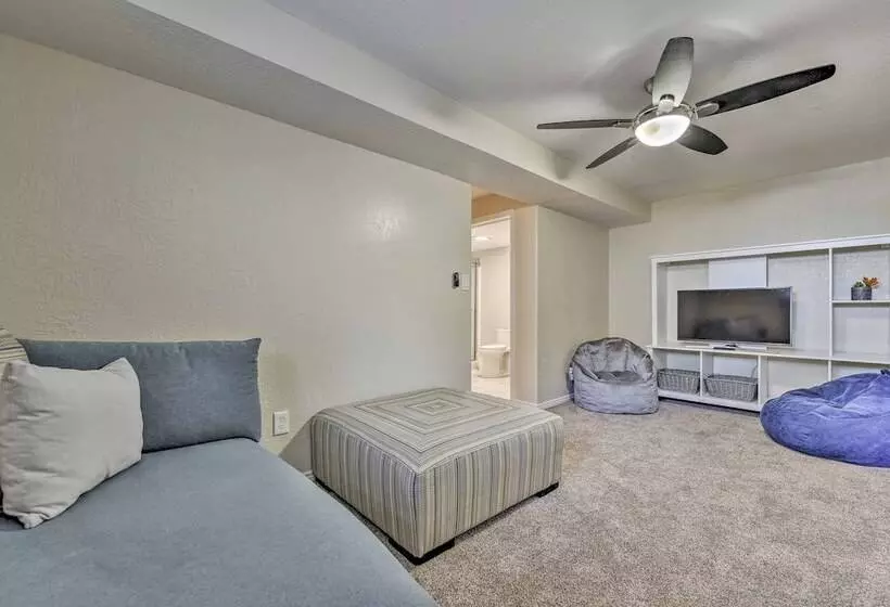 Spacious Hilltop Cabin W/ Deck & Scenic Views!