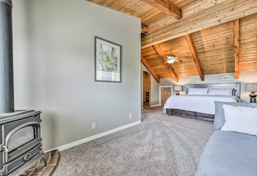 Spacious Hilltop Cabin W/ Deck & Scenic Views!