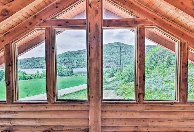 Spacious Hilltop Cabin W/ Deck & Scenic Views!