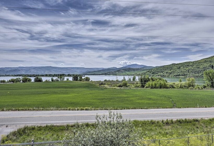 Spacious Hilltop Cabin W/ Deck & Scenic Views!