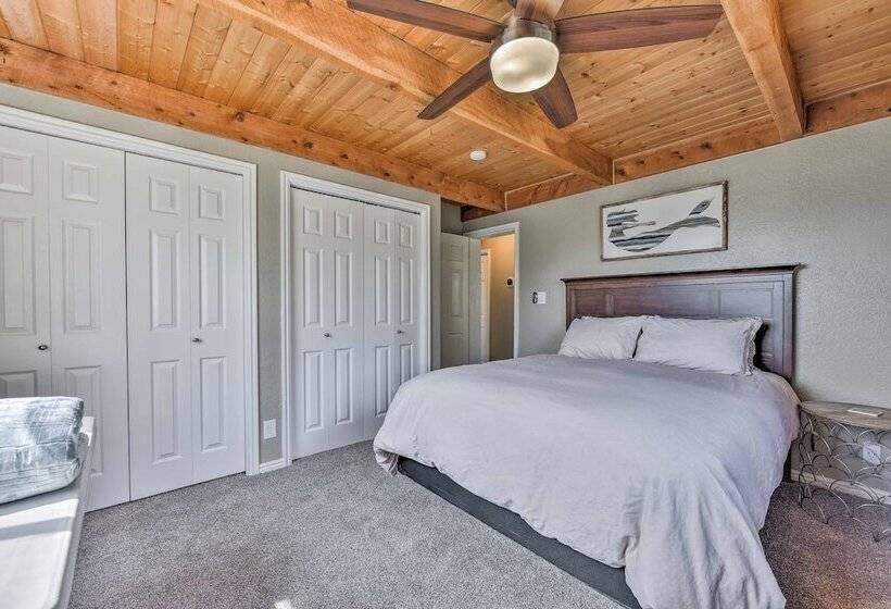 Spacious Hilltop Cabin W/ Deck & Scenic Views!