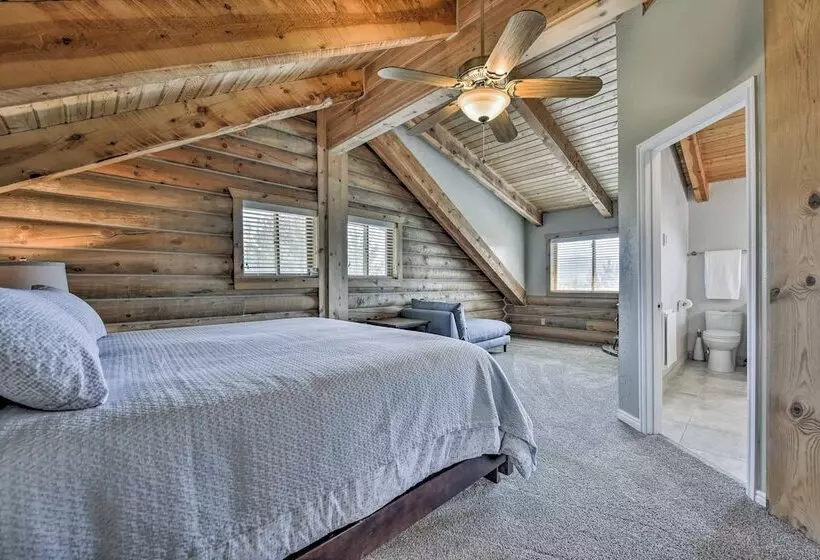 Spacious Hilltop Cabin W/ Deck & Scenic Views!