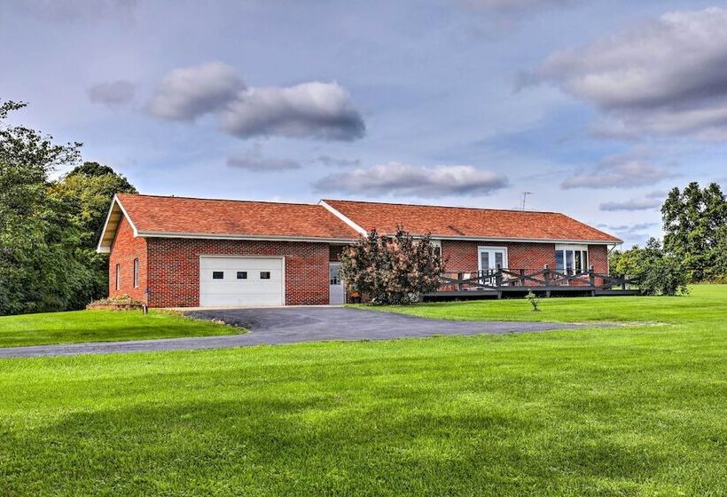 Ovid Home W/ Lake Views On Cayuga Wine Trail!