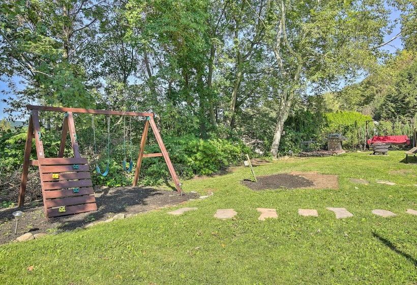 Waterbury Home: Playground & Porch Swing
