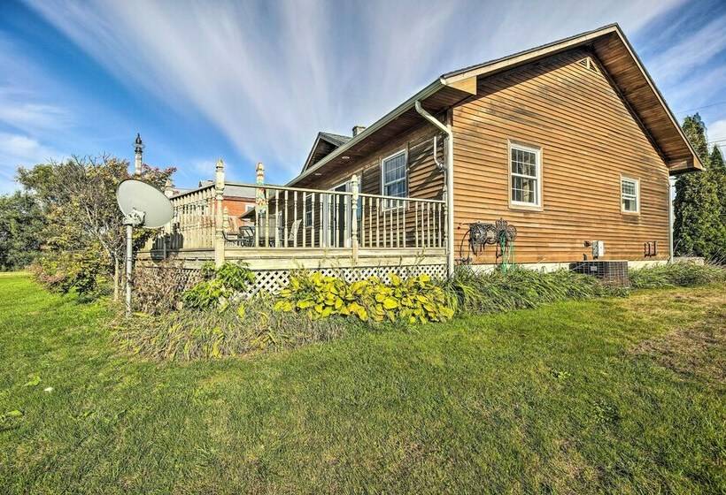 Waterfront Lake Champlain Home W/ Fire Pit!