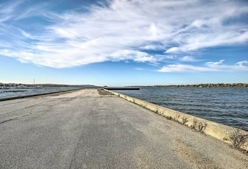 Waterfront Lake Champlain Home W/ Fire Pit!