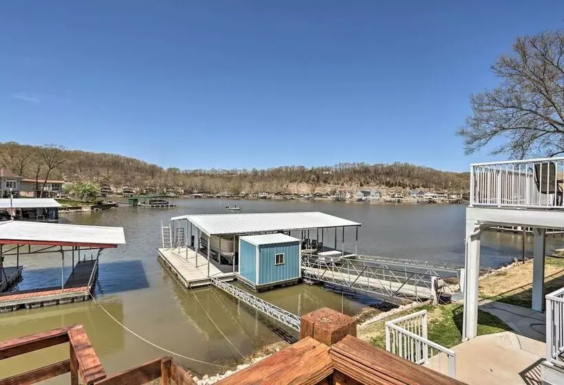 Waterfront Lake Of The Ozarks Cabin W/ Boat Dock!