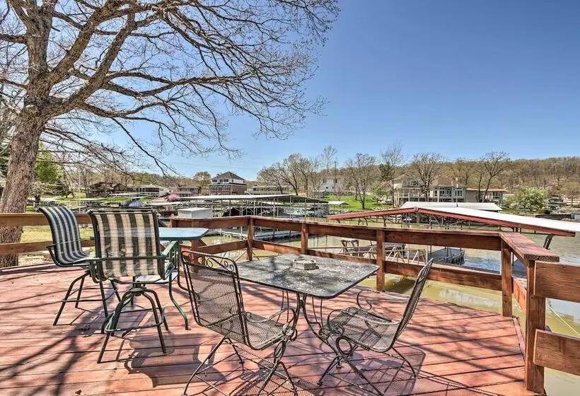 Waterfront Lake Of The Ozarks Cabin W/ Boat Dock!