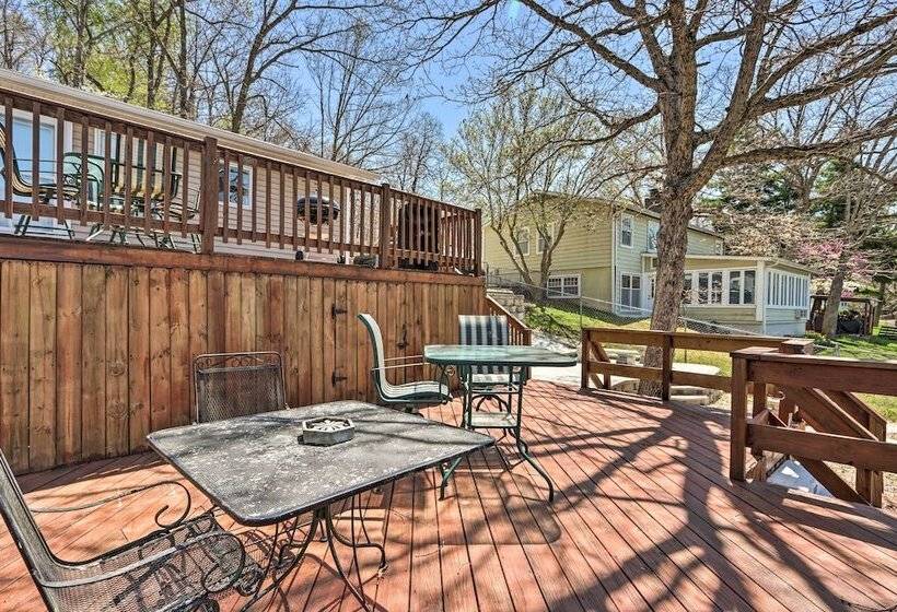 Waterfront Lake Of The Ozarks Cabin W/ Boat Dock!