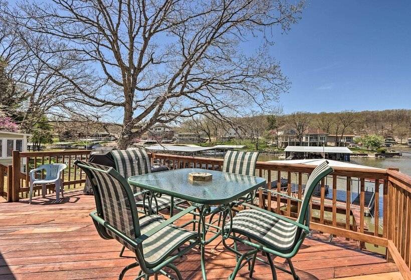 Waterfront Lake Of The Ozarks Cabin W/ Boat Dock!