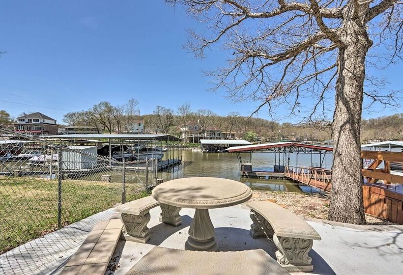 Waterfront Lake Of The Ozarks Cabin W/ Boat Dock!