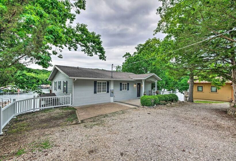 Waterfront Lake Ozark Home W/ Decks, Fire Pit