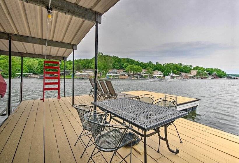Waterfront Lake Ozark Home W/ Decks, Fire Pit